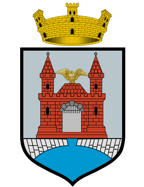 The newly-granted Coat of Arms of the Province of Kremlum Sandus, the capital of the State of Sandus.